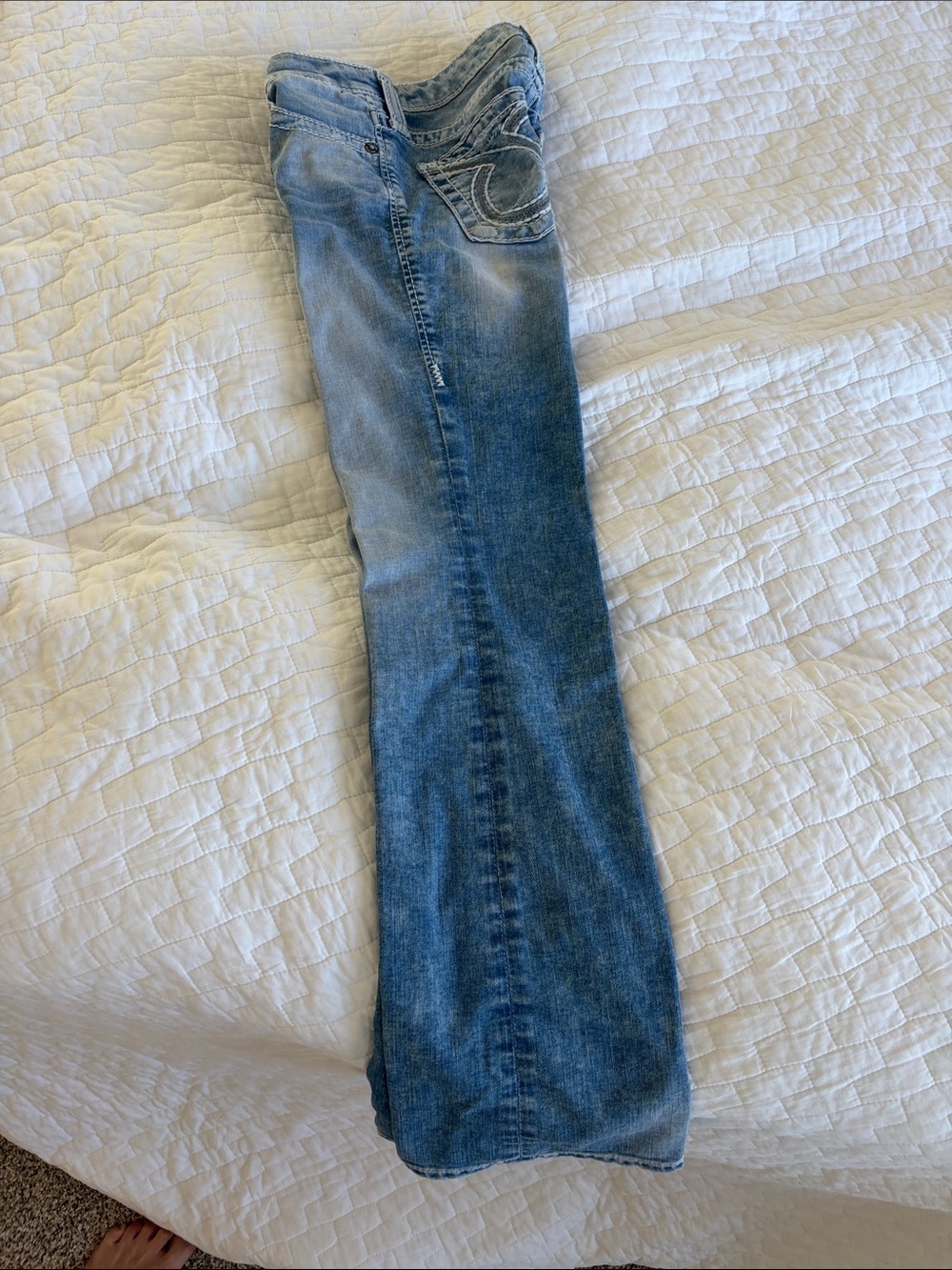 Big Star Light Blue Flared Jeans